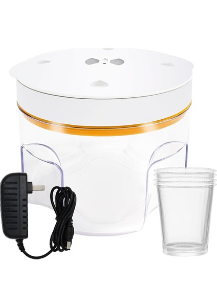 Zaman Ayarlı Reçine Kabarcık Sökücü, 95 Kpa Reçine Vakum Haznesi, Kalıplar Için 2l Epoksi Reçine Kabarcık Sökücü Makinesi Us Plug B (Yurt Dışından)