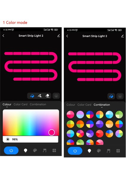 Alexa Google Home Için Tuya Wifi Spı LED Kontrol Cihazı IR44 Tuşlu Uzaktan Kumanda WS2811 WS2812 Fcob Rgb Ic Adreslenebilir Şerit Işık (Yurt Dışından) indirimleri