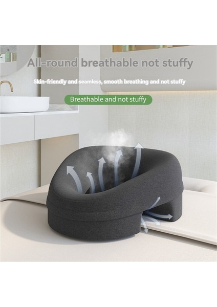 Hafızalı Köpük Nefes Alabilen Baş Yastığı Ergonomisi Yatma Yastığı Destek Yastığı Vücut Masajı Yüz Yastığı A (Yurt Dışından) modelleri
