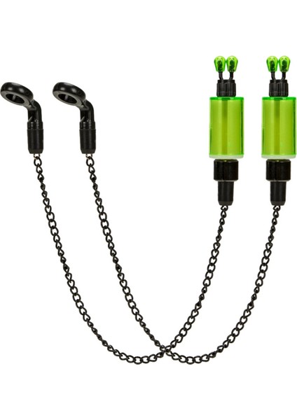 Adet Isırık Alarmı Sazan Balıkçılığı Askıları Makaralar Salıncak Göstergeleri Balıkçılık Alarmı Salıncak Çelik Zincir Isırık Alarmı Yeşil (Yurt Dışından) indirimleri