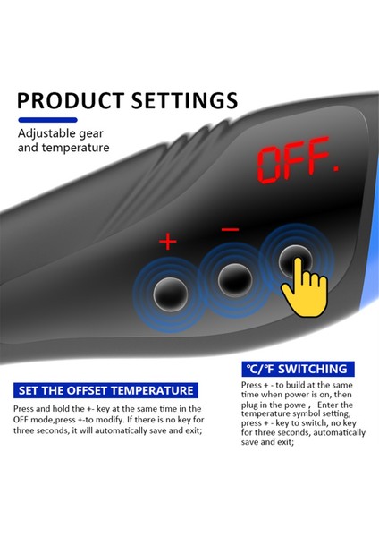 Handskıt 600W Elde Taşınabilir Sıcak Hava Kaynak Alet Seti, 7 Nozul, LCD Dijital Ekran - Abd Fişi Lehimleme Için Termal Üfleyici (Yurt Dışından) fırsatları