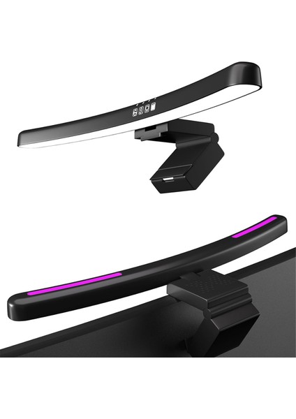 Rgb Monitör Işık Çubuğu Kavisli Bilgisayar Monitör Lambası Göz Bakımı Için Işık Kaynağı Monitör Arka Aydınlatması Ev Ofis Oyunu (Yurt Dışından) fiyatları