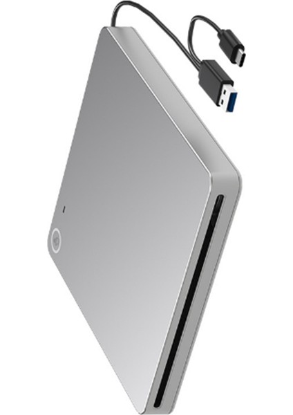 Harici DVD Sürücüsü, USB 3.0 ve Type-C CD DVD Sürücü Oynatıcısı Ultra Ince Yuvalı CD DVD Yazıcı (Yurt Dışından) modelleri