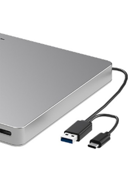 Harici DVD Sürücüsü, USB 3.0 ve Type-C CD DVD Sürücü Oynatıcısı Ultra Ince Yuvalı CD DVD Yazıcı (Yurt Dışından) indirimleri