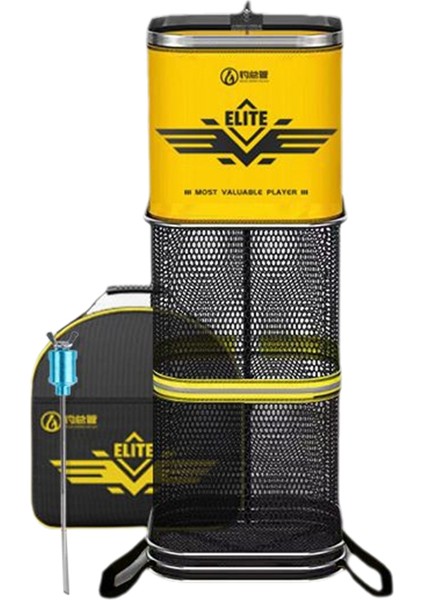 Elıte Balık Ağı Büyük Kapasiteli Katlanır Balık Ağı Taşınabilir Balık Ağı Teleskopik Balıkçılık Aksesuarları Mini Kamp Ekipmanları 23X2.0M (Yurt Dışından) indirimleri