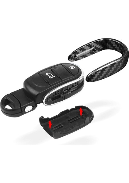 Mini Cooper 3. Nesil F55 F56 F57 F54 F60 Akıllı Anahtar Kılıfı Dekoratif Çerçeve Için Karbon Fiber Anahtarlık Kabı (Yurt Dışından) modelleri