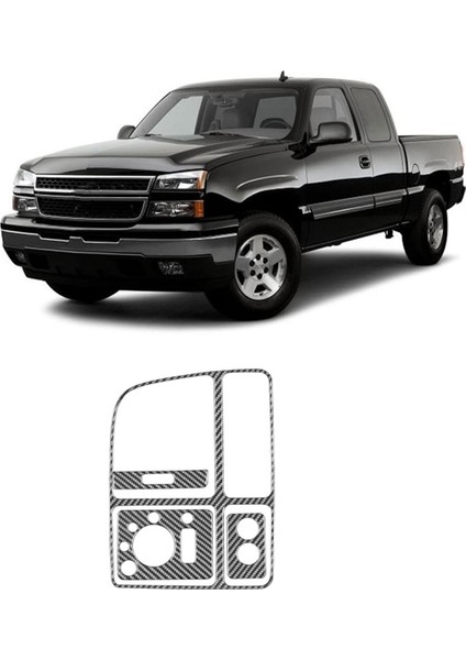 Chevy Silverado 1500 1999-2002 Orta Konsol Sürücü Tarafı Hava Çıkış Havalandırma Kapağı Trim Aksesuarları Için Karbon Fiber (Yurt Dışından) fırsatları