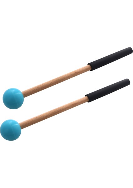 Ksilofon, Glockenspiel ve Perküsyon Enstrüman Aksesuarları Için Kauçuk Başlıklı ve Saplı Perküsyon Tokmakları Çubuğu Mavi (Yurt Dışından) fiyatları