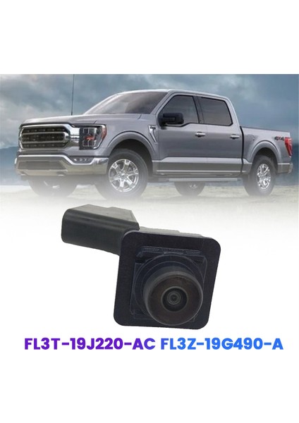 FL3T-19J220-AC Ford F150 F-150 2014-2020 Için Arka Görüş Geri Görüş Kamerası Park Yardım Kamerası FL3T19J220AC FL3Z-19G490-A (Yurt Dışından) fırsatları