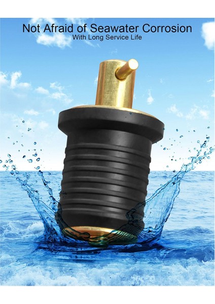 Inç Çaplı Giderlere Uygun Pirinç T-Saplı Tahliye Tapası, Deniz Teknesi Aksesuarları Tahliye Tapası Bükümü, 4 Adet (Yurt Dışından) indirimleri