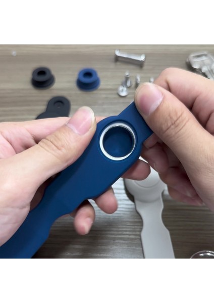 Samsung Galaxy Smarttag2 Takip Cihazı Kılıfı Için Silikon Kılıf Anahtarlıklı Kayıp Önleyici Koruyucu Kılıf Siyah (Yurt Dışından) modelleri