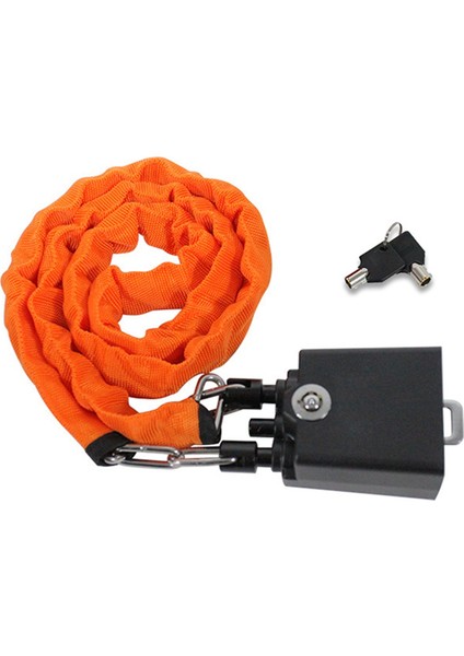 Emniyet Kemeri Tokalı Araba Direksiyon Kilidi, Kamyon ve Araba Için Sağlam Kilit, Hırsızlık Önleyici, Turuncu (Yurt Dışından)