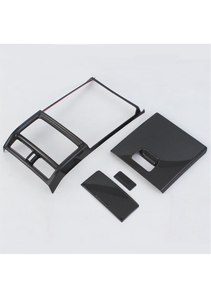 Toyota Alphard Vellfire 2024 Aksesuarları Karbon Fiber Arka Hava Menfezi Çıkış Kapağı Trimi Tekme Önleyici Panel (Yurt Dışından) fiyatları