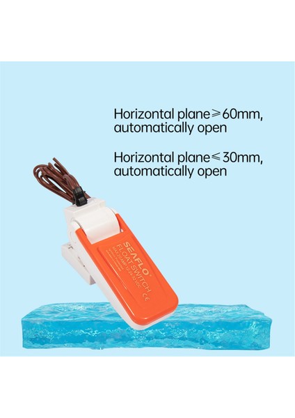 Seaflo Şamandıralı Şamandıra Su Akışı Otomatik Güç Kapatma Kontrol Sensörü Dalgıç Pompa Küçük Hazne Deniz Sintine Pompası (Yurt Dışından) modelleri