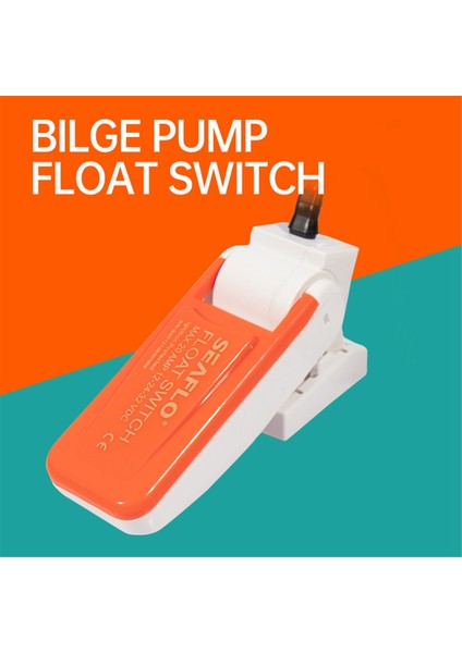 Seaflo Şamandıralı Şamandıra Su Akışı Otomatik Güç Kapatma Kontrol Sensörü Dalgıç Pompa Küçük Hazne Deniz Sintine Pompası (Yurt Dışından) indirimleri