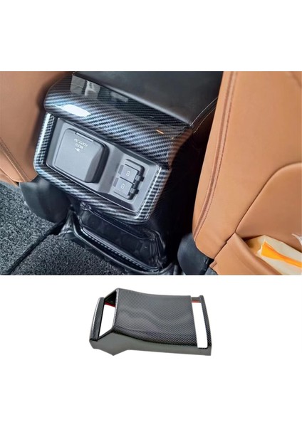 Isuzu Mu-X Mux 2022 2023 Aksesuarları Karbon Fiber Için Araç Arka Havalandırma Çıkış Kapağı Döşemesi (Yurt Dışından) fırsatları