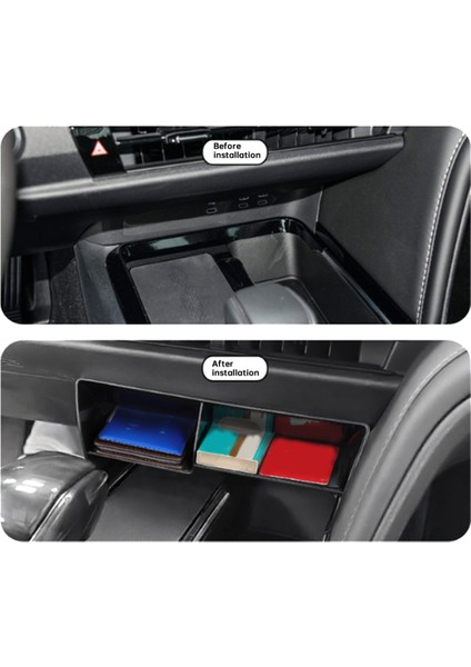 Toyota Camry 2024 2025 Lhd Için Araç Orta Konsol Saklama Kutusu Araç Orta Tepsi Düzenleyici Depolama Düzenleme Aksesuarları (Yurt Dışından) modelleri