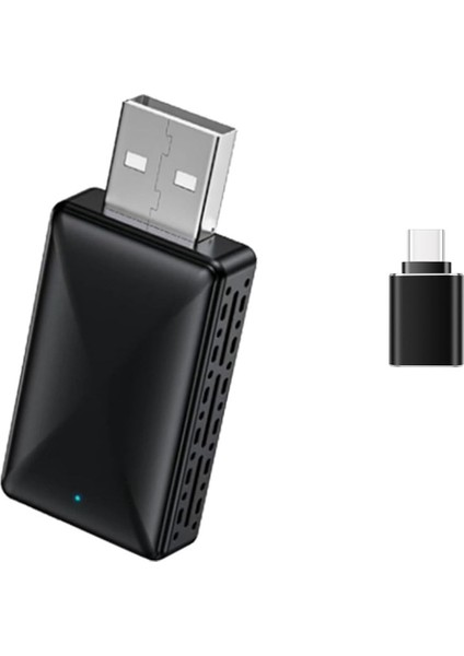 Araba Kablosuz Carplay ve Android Auto Kutusu 2'si 1 Arada Kablolu - Kablosuz Dongle Tak ve Çalıştır Android Auto Carplay Adaptörü Mini Aı Kutusu (Yurt Dışından)