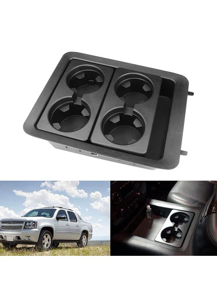 Chevrolet Avalanche Silverado Suburban Tahoe Gmc Sierra Yukon Xl 2007-2014 Için Orta Konsol Tepsi Bardak Tutucu 22860866 (Yurt Dışından) fiyatları