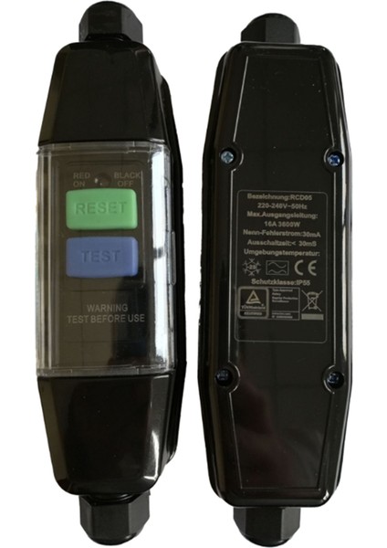 Hat Içi Rcd Konnektörü, Prcd Ara Emniyet Anahtarı, Elektrik Çarpmasına Karşı Dış Mekan Akım Koruması, Elektrikli Aletler (Yurt Dışından) fiyatları