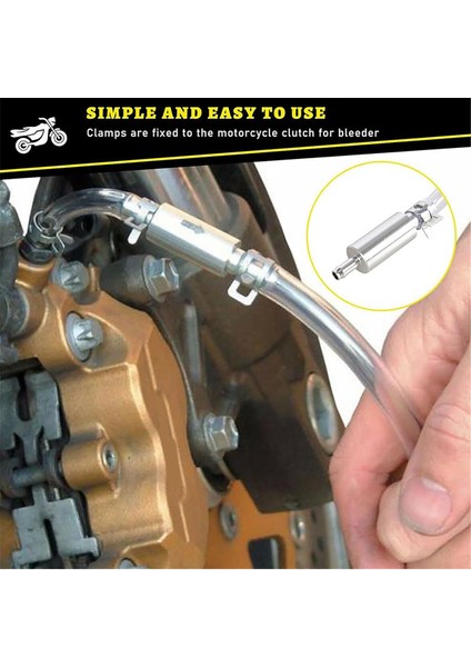 Fren Hava Alma Hortumu Takım Seti, Fren Hava Alma Cihazı, Araba ve Motosiklet Için Fren Hidroliği Hava Alma Vakum Pompası (Yurt Dışından) fırsatları