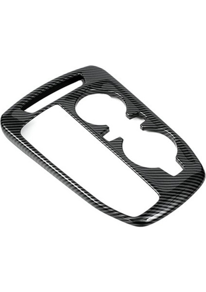 Chevrolet Seeker Trax 2023 2024 Orta Kontrol Vites Paneli Kapağı Su Bardağı Çerçevesi Döşeme Aksesuarları, Abs Karbon (Yurt Dışından)