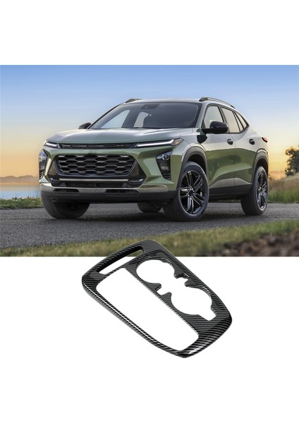 Chevrolet Seeker Trax 2023 2024 Orta Kontrol Vites Paneli Kapağı Su Bardağı Çerçevesi Döşeme Aksesuarları, Abs Karbon (Yurt Dışından) fiyatları