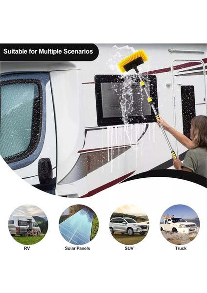 Araba Otomatik Teleskopik Uzun Çubuk Sprey Su Fırçası Otomatik Ön Cam Silme Temizleyici Yıkama Aleti (Yurt Dışından) fırsatları