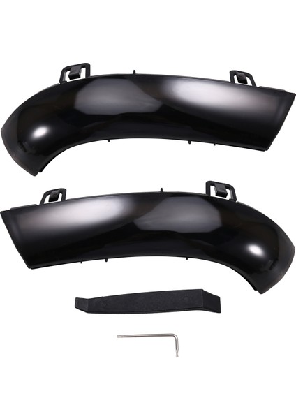 Vw Golf 5 Eos Jetta Passat Sharan Için Araba Dikiz Aynası Lambası Dönüş Sinyal Lambaları LED Gösterge Mavi Sarı Çift Işıklar (Yurt Dışından)