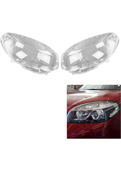Sağ Far Kabuğu Abajur Şeffaf Mercek Kapağı Renault Koleos 2012-2015 Için Far Kapağı (Yurt Dışından) modelleri