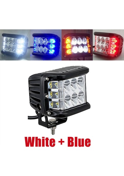 Otomatik Üçlü Yan Aydınlatmalı Çalışma Lambası Kubbe Lambası Patlama Flaşörlü Far Spot Lambası Strobe Lambası LED Auto Supplies C (Yurt Dışından) modelleri