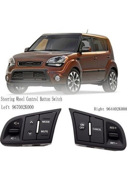 Kia Forte Shuma Cerato Koup 2008 + Sol 967002K000 Için Direksiyon Simidi Kontrol Düğmesi Anahtarı (Yurt Dışından) fiyatları