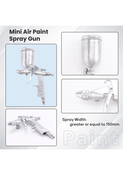Elektrikli Alet Sprey Tabancası 0,5 mm Nozul K-3 Sprey Tabancası Mini Hava Boya Sprey Tabancası Airbrush Araba Aerografı Boyama Için (Yurt Dışından) fırsatları