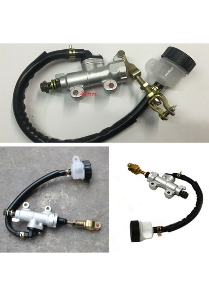 Pit Dirt Atv Motosiklet Için Sıvı Hazneli Evrensel 45 mm Motosiklet Arka Fren Ana Silindiri (Yurt Dışından) indirimleri