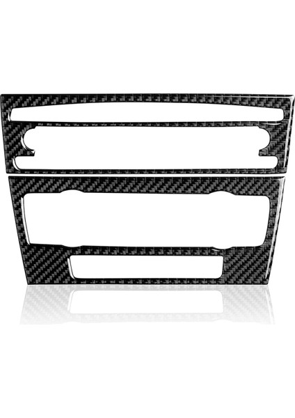 Bmw-3 Serisi E90 E92 E93 2005-2012 Aksesuarları Için Araba CD Kontrol Konsolu Paneli Etiketi Karbon Fiber Çıkartma Kaplaması (Yurt Dışından)
