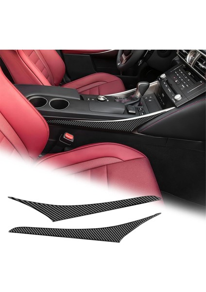Lexus IS250 IS200T IS300 IS350 2013-2019 Karbon Fiber Orta Konsol Yan Vites Değiştirme Çerçevesi Kapağı Döşeme Aksesuarları (Yurt Dışından) fiyatları