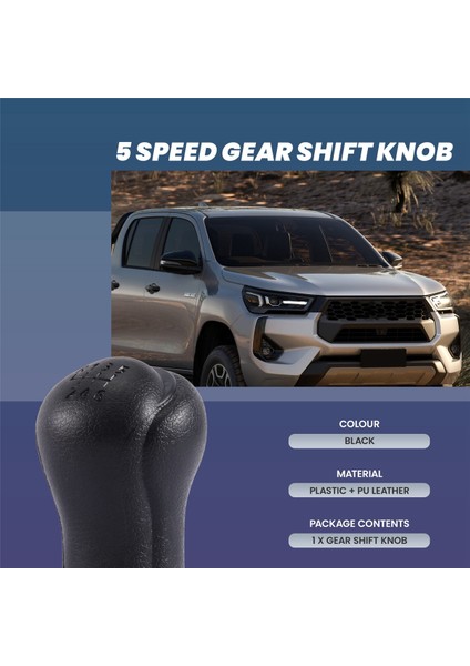 Toyota Hilux Revo 6 Vites Için Deri Vites Topuzu Vites Kolu (Yurt Dışından) fırsatları