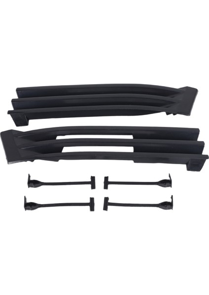 Mercedes Benz C Sınıfı W202 1993-1997 Için 1 Çift Araba Ön Tampon Çekme Kancası Kapağı Çekme Deliği Kapağı Römork Trim Kapağı (Yurt Dışından)