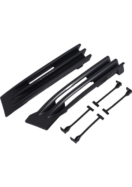 Mercedes Benz C Sınıfı W202 1993-1997 Için 1 Çift Araba Ön Tampon Çekme Kancası Kapağı Çekme Deliği Kapağı Römork Trim Kapağı (Yurt Dışından) modelleri