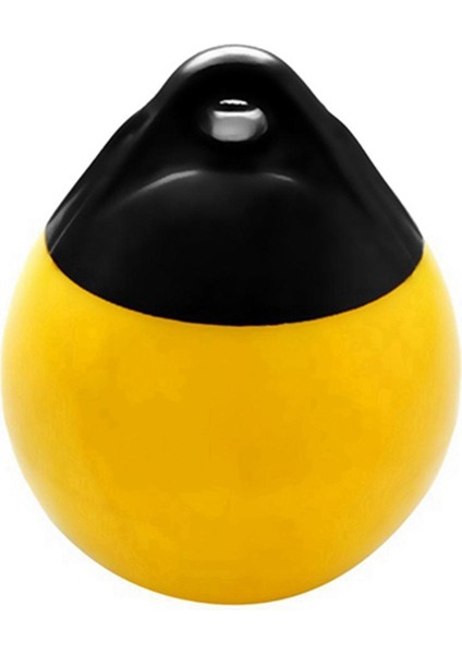 Ağır Hizmet Tipi Pvc Tekne Çamurluk Topu Yuvarlak Çapa Şamandırası Iskele Tampon Topu Şişme Koruma Deniz Bağlama Şamandırası Sarı (Yurt Dışından)