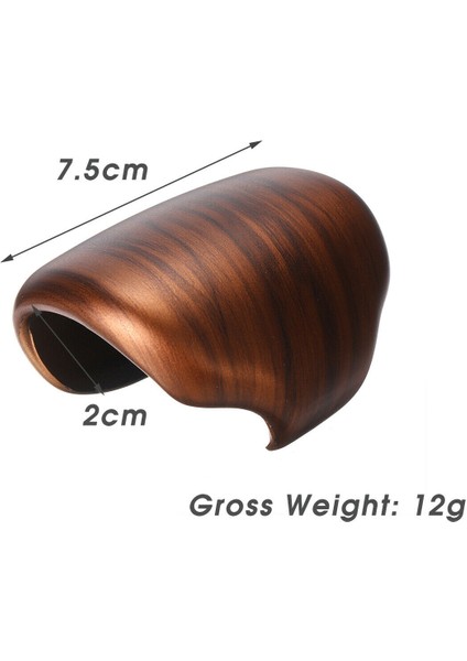 Honda Cr-V Crv 2017-2020 Için Abs Şeftali Ahşap Desenli Vites Kolu Vites Topuzu Kapağı Kaplaması (Yurt Dışından) indirimleri