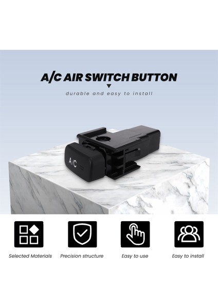 84660-0K010 84660-71010 Toyota Hilux Vigo 2004-2015 Için Araç Klima Hava Anahtarı Düğmesi 846600K010 8466071010 (Yurt Dışından) modelleri