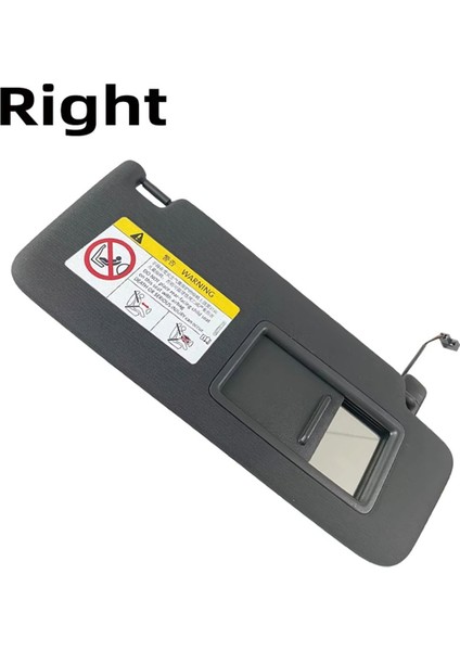 Skoda Octavia 3 A7 Fabia Mk3 Karoq Rapid Seat Leon Arona Ibiza/st Için Aynalı Araç Içi Güneşlik Sağ 5G0857552 (Yurt Dışından) fırsatları