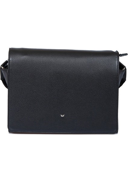Siyah Hakiki Deri Erkek Çapraz Askılı Çanta - S1AC00002963-A41 fiyatları
