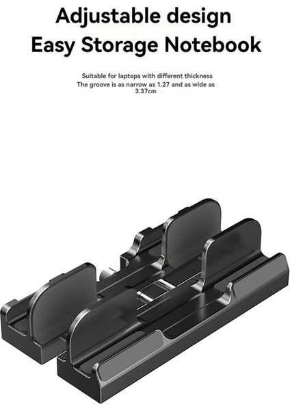 Ayarlanabilir Dikey Dizüstü Bilgisayar Standı Tutucu - 16 Inç Dizüstü Bilgisayarlar Için 3 Yuvalı Dolgulu Stand, Gelişmiş Stabilite Beyaz (Yurt Dışından) modelleri