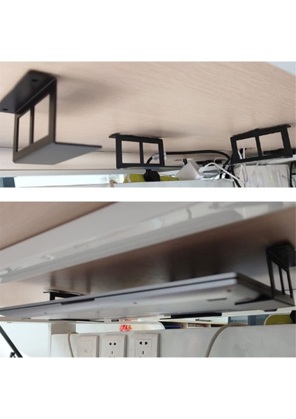 Dizüstü Bilgisayar Aksesuarları Için Vidalı Depolama Tepsisi ile Masa Altı Dizüstü Bilgisayar Tutucu Montaj Braketi (Yurt Dışından) modelleri