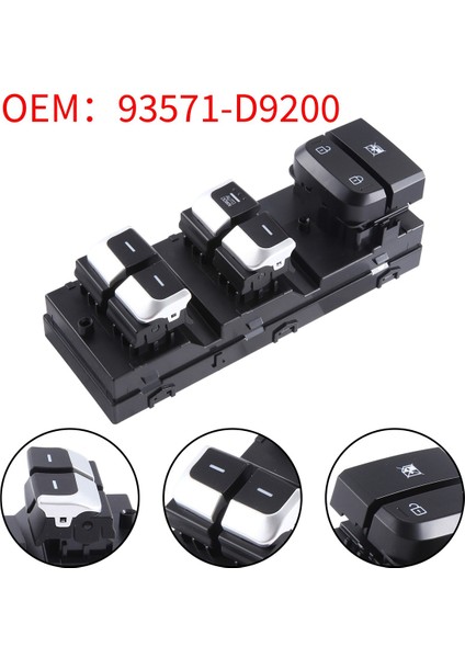 Kia Sportage 2017-2022 Için 93571D9200 Araç Ön Sürücü Kapısı Cam Anahtarı Otomatik Kapanma (Yurt Dışından) indirimleri