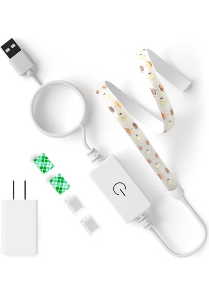 Dikiş Makinesi Işık Şeridi, 11,8 Inç Dikiş Makinesi Işık Şeridi ve Dokunmatik Ayarlı USB Kablosu Abd Fişi (Yurt Dışından)