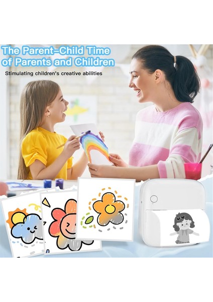 Etiket Yazıcısı 7 Renkli Aydınlatma Modu ile 6 Rulo Etiket Yazıcısı, Ios ve Android ile Uyumlu (Yurt Dışından) fırsatları