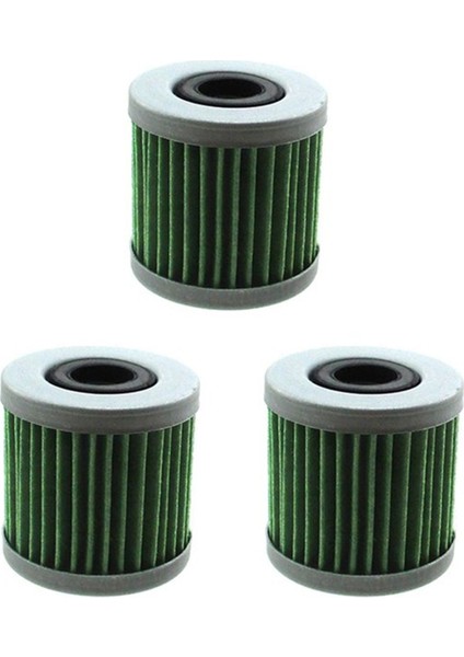 Honda 16911-ZY3-010 Dıştan Takma Motor Yakıt Filtresi Elemanı Için 3 Adet (Yurt Dışından)